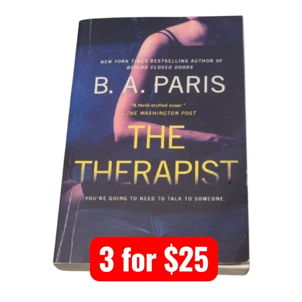 The Therapist by B.A. Paris Paperback